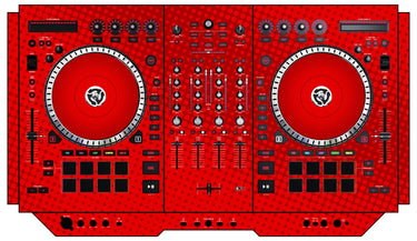 Numark NS 7 II Skin Gradienter Red